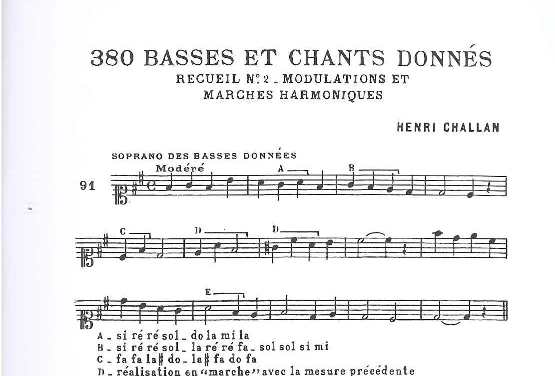 アカデミアミュージック / 380 Basses et Chants Donnes 2b