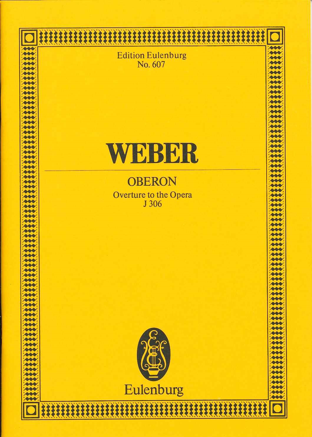 J.306 Study score Oberon Overture 