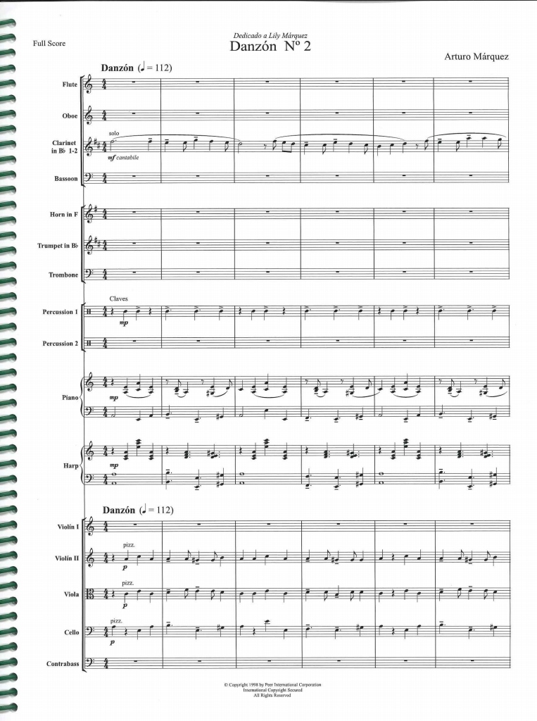 アカデミアミュージック / Danzon No. 2, for Chamber Orchestra