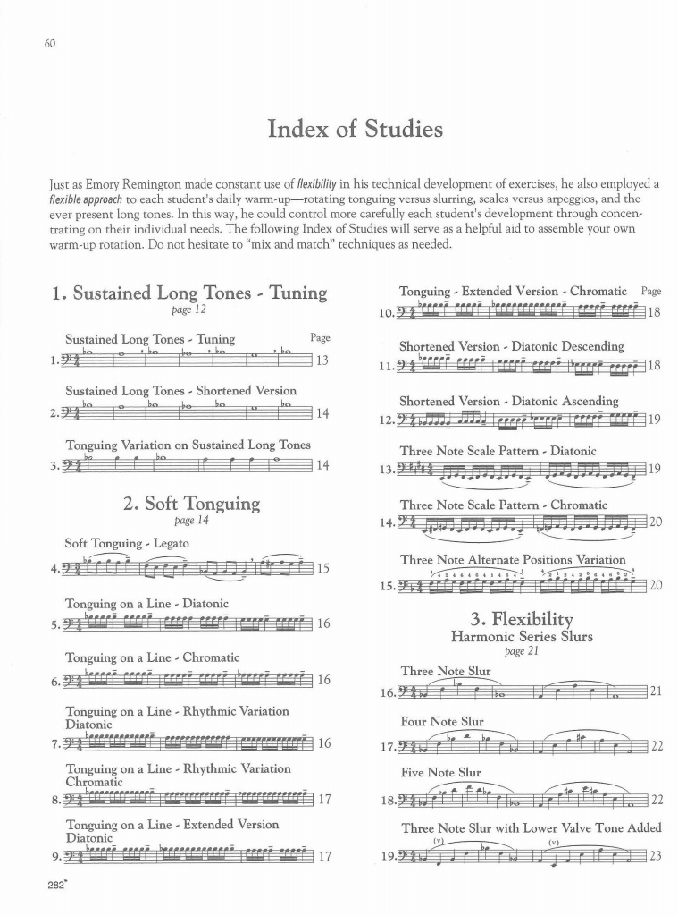 第1位獲得!】 Trombone The Remington Warm-up Studies fawe.org